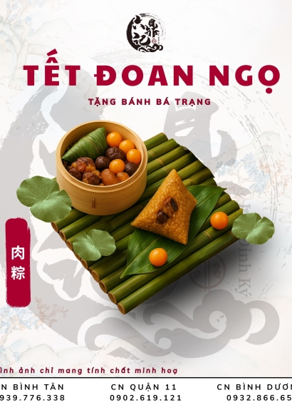 VỀ NHÀ MÌNH ĂN TẾT ĐOAN NGỌ - LỤC ĐỈNH KÝ TẶNG BÁNH BÁ TRẠNG CHUẨN VỊ!