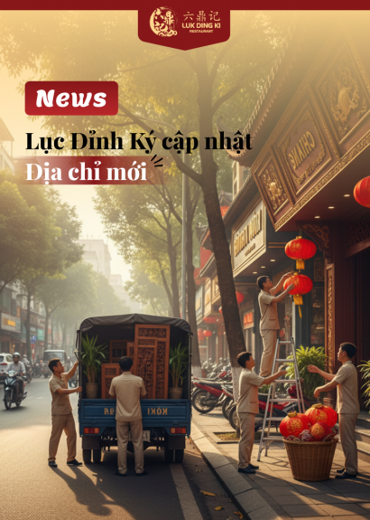 CẬP NHẬT ĐỊA CHỈ HỆ THỐNG LỤC ĐỈNH KÝ VẪN VỊ TRÍ CŨ VẪN HƯƠNG VỊ THÂN QUEN