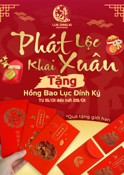 LÌ XÌ HỒNG BAO - PHÁT LỘC KHAI XUÂN