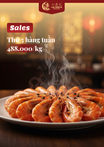 TÔM SÚ TƯƠI NGON TẠI LỤC ĐỈNH KÝ